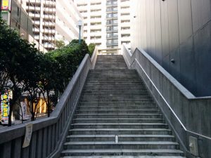 ㈮御嶽神社の階段